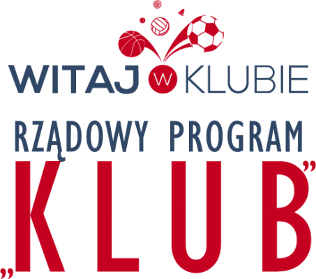 Element dekoracyjny. Logo programu rządowego "Klub". grafika